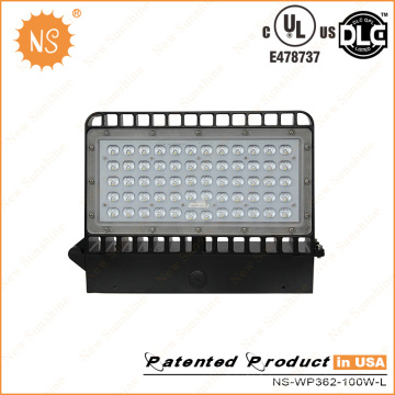 IP65 Haute qualité UL cUL Dlc 100W LED Wall Pack avec 5 ans de garantie